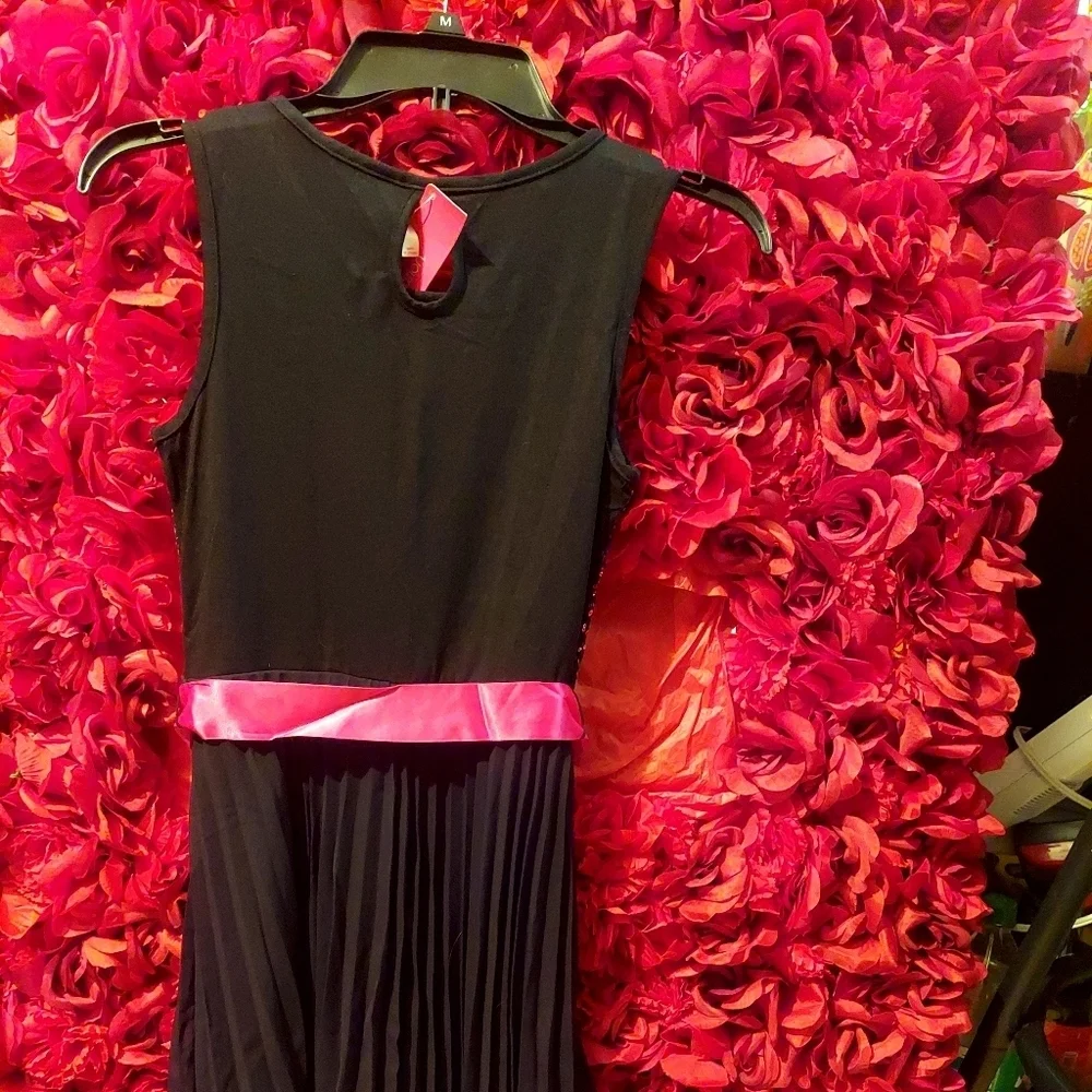 Xhilaration Multi-Colored Dress with attached Sequin Tank top. Size L 10-12